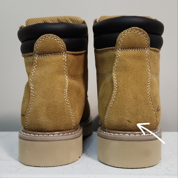 🔥ABSOLUTE FINAL💲⬇️Eddie Bauer Men's Highland Point Suede Boots, Size 9 ~ NWOT - Picture 8 of 11